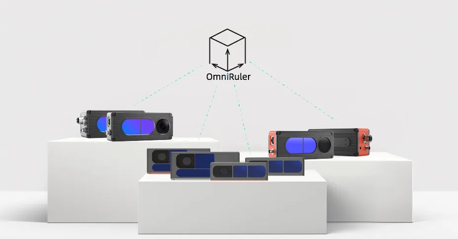 OmniRuler支持所有Vzense 3D ToF 相机型号